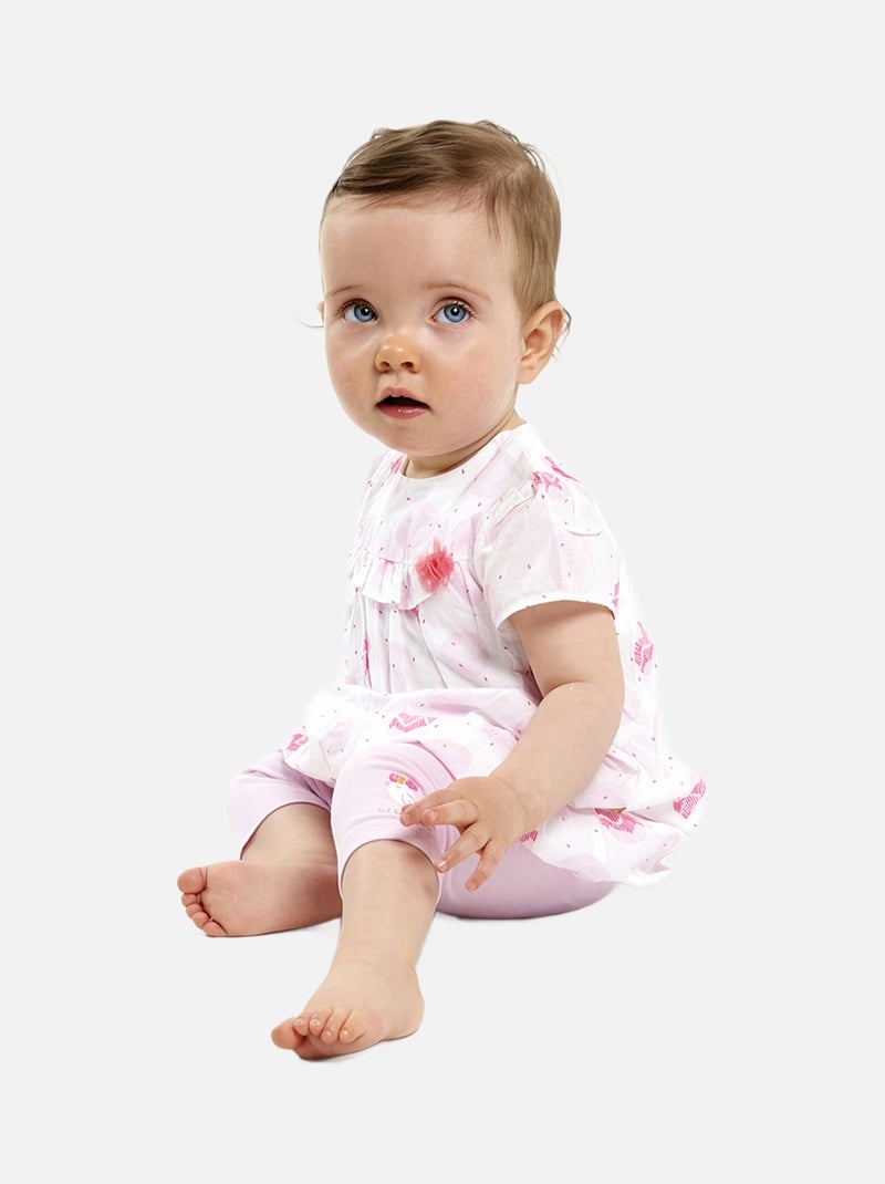 ROBE + LEGGING ROSE Rose - Kiabi