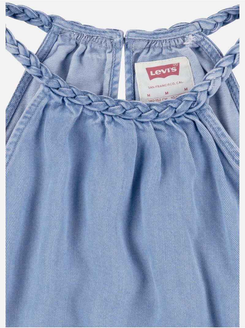 Robe Levi's Kids évasée Bleu - Kiabi