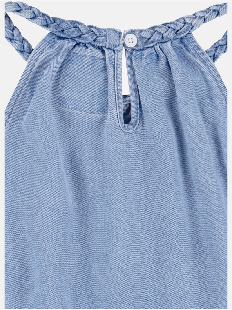 Robe Levi's Kids évasée Bleu - Kiabi