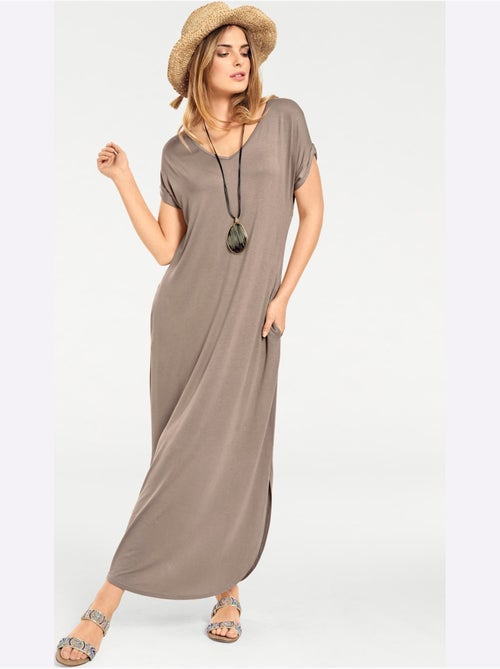 Robe longue - taille standard - helline - Kiabi Robe longue - taille standard - helline - Kiabi