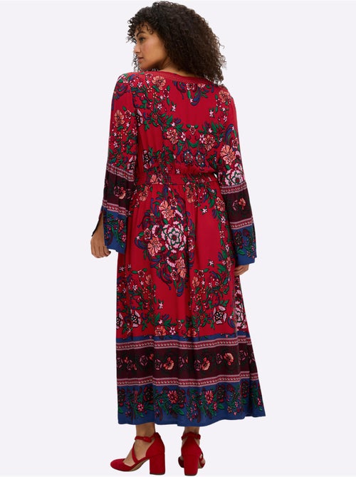 Robe Longue - Taille Standard - Sheego - Kiabi