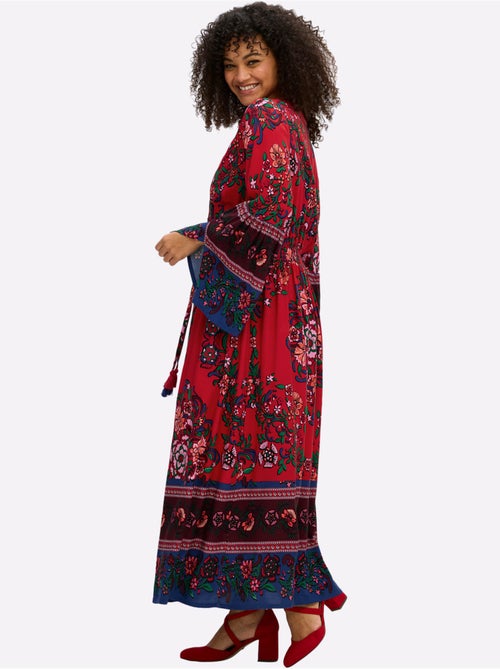 Robe Longue - Taille Standard - Sheego - Kiabi