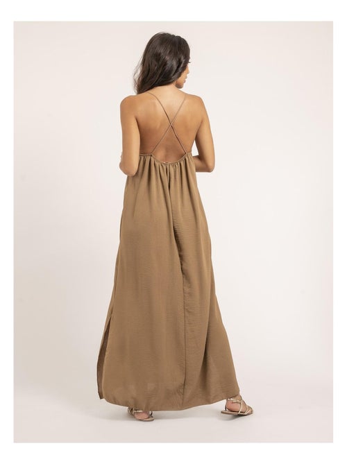 Robe longue à bretelles iggy - Kiabi