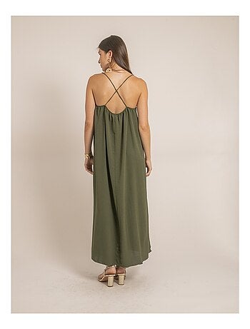 Robe longue à bretelles IGGY
