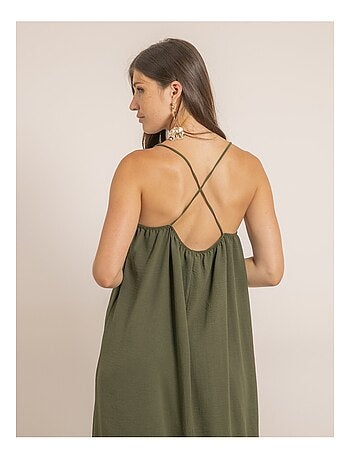 Robe longue à bretelles IGGY