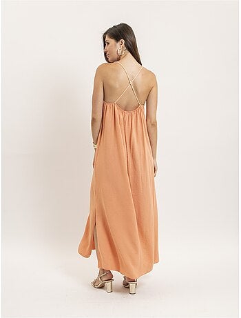 Robe longue à bretelles iggy