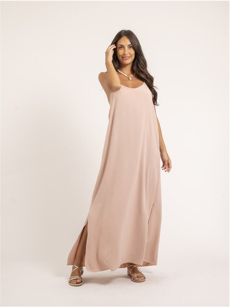 Robe longue à bretelles iggy Rose - Kiabi