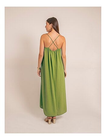 Robe longue à bretelles IGGY