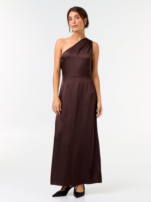 Robe longue à la coupe asymétrique - Kiabi Robe longue à la coupe asymétrique - Kiabi