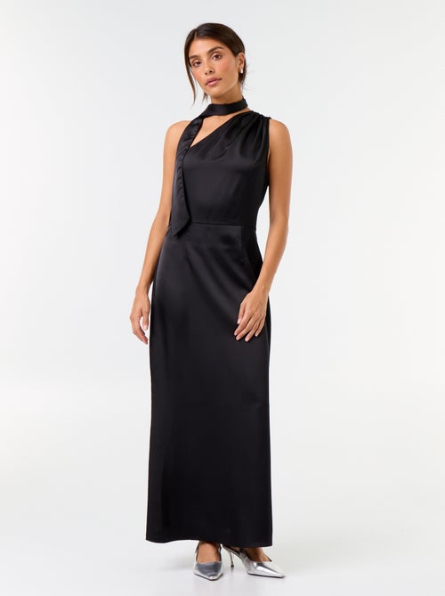 Robe longue à la coupe asymétrique - Kiabi Robe longue à la coupe asymétrique - Kiabi