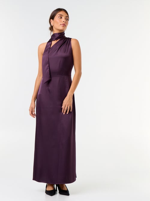 Robe longue à la coupe asymétrique - Kiabi Robe longue à la coupe asymétrique - Kiabi