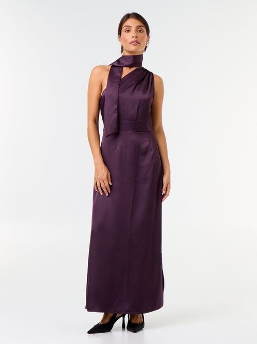 Robe longue à la coupe asymétrique - Kiabi Robe longue à la coupe asymétrique - Kiabi