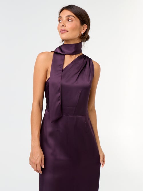 Robe longue à la coupe asymétrique - Kiabi Robe longue à la coupe asymétrique - Kiabi