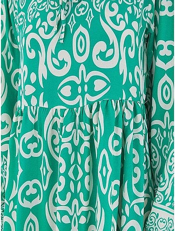 Robe longue à motifs bdart
