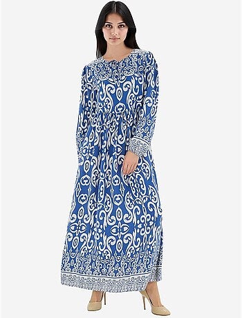 Robe longue à motifs bdart