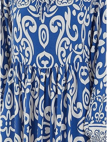Robe longue à motifs bdart