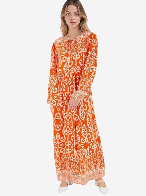 Robe longue à motifs bdart - Kiabi Robe longue à motifs bdart - Kiabi