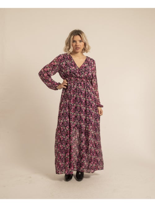 Robe longue à motifs IGNACIA - Kiabi