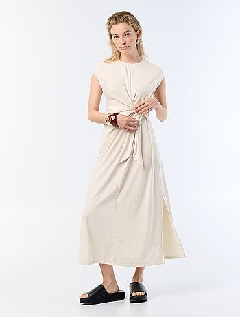 Robe longue à nouer