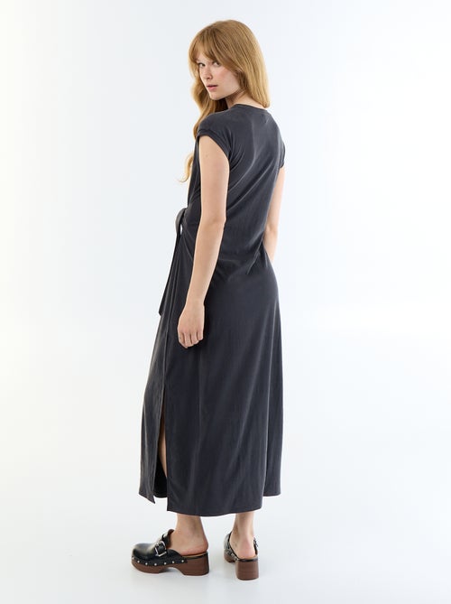 Robe longue à nouer - Kiabi