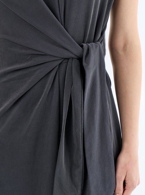 Robe longue à nouer - Kiabi