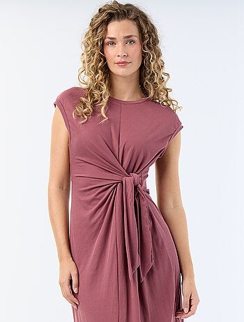 Robe longue à nouer