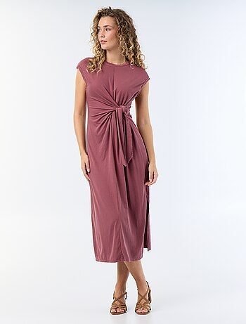 Robe longue à nouer