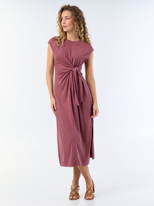 Robe longue à nouer - Kiabi Robe longue à nouer - Kiabi