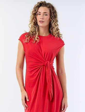 Robe longue à nouer