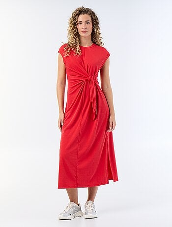 Robe longue à nouer