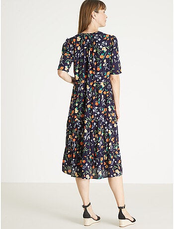 Robe longue à volants femme - DAXON