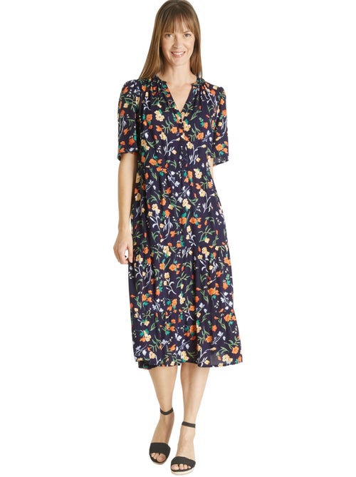 Robe longue à volants femme - DAXON - Kiabi Robe longue à volants femme - DAXON - Kiabi