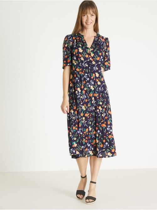 Robe longue à volants femme - DAXON - Kiabi Robe longue à volants femme - DAXON - Kiabi