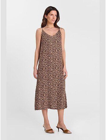 Robe longue ANATOLE droite 'Le Temps Des Cerises'