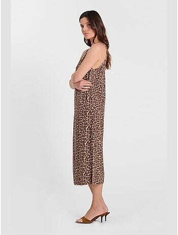 Robe longue ANATOLE droite 'Le Temps Des Cerises'