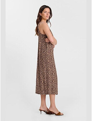 Robe longue ANATOLE droite 'Le Temps Des Cerises'