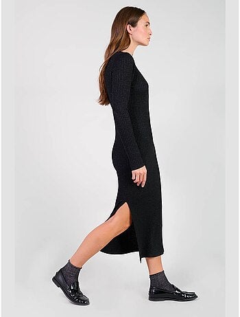 Robe longue anomy droite 'le temps des cerises'