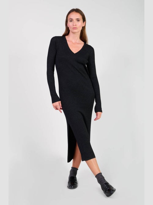 Robe longue ANOMY droite 'Le Temps Des Cerises' - Kiabi