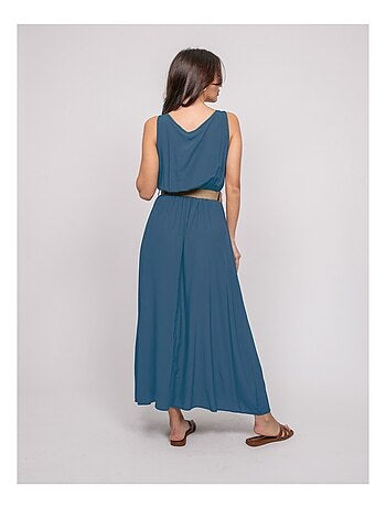 Robe longue avec ceinture ILANEL