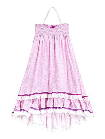 Robe de Plage Longue à Fleurs Hawaï 2-en-1 IBIZA - La Faute à Voltaire