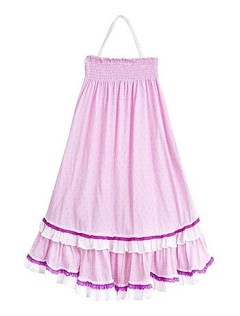 Robe de Plage Longue à Fleurs Hawaï 2-en-1 IBIZA - La Faute à Voltaire