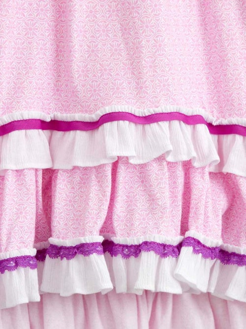 Robe Longue   avec Dentelle   2-en-1  IBIZA - La Faute à Voltaire - Kiabi