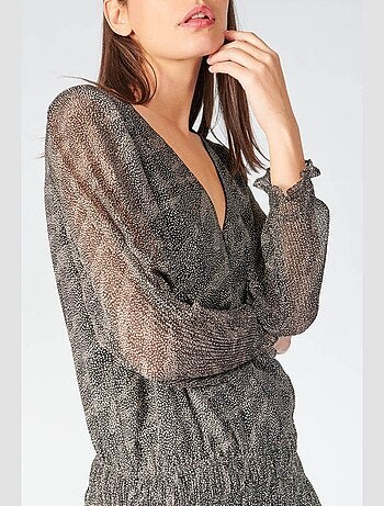 Robe longue BERENI droite 'Le Temps Des Cerises'