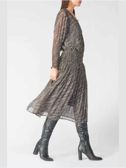 Robe longue BERENI droite 'Le Temps Des Cerises' - Kiabi