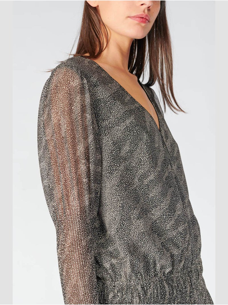 Robe longue BERENI droite 'Le Temps Des Cerises' Noir - Kiabi