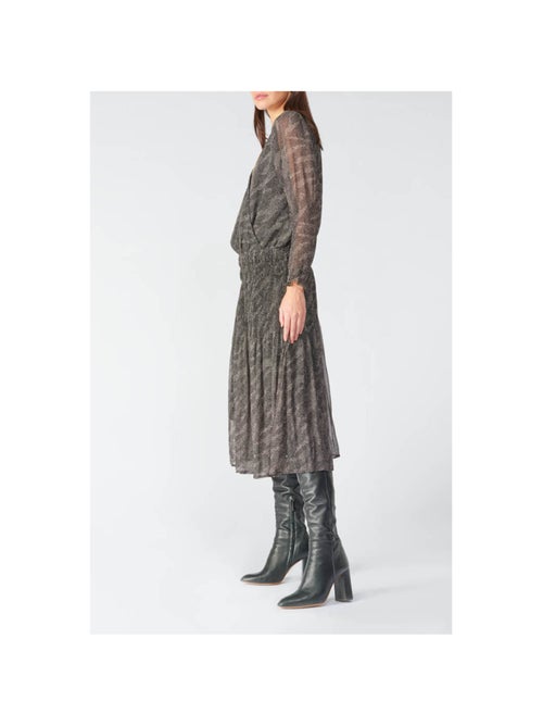 Robe longue BERENI droite 'Le Temps Des Cerises' - Kiabi