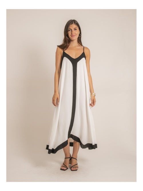 Robe longue bicolore IMONA - Kiabi