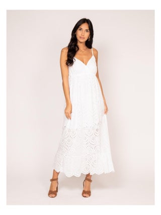 Robe longue broderie anglaise ISERE