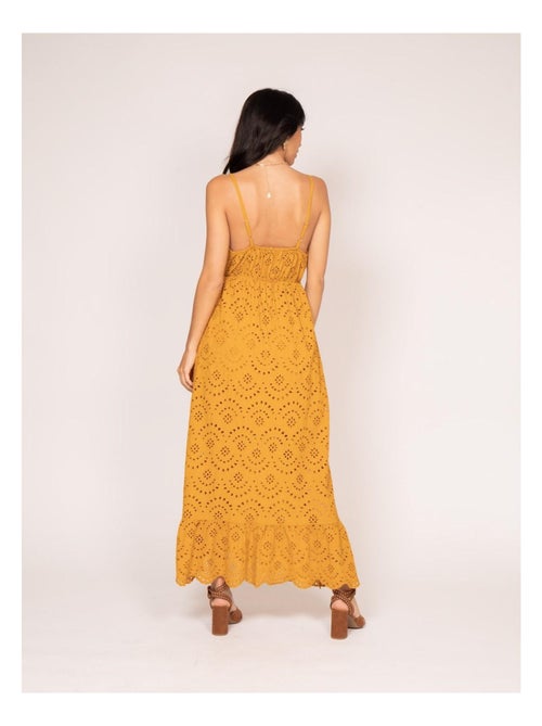 Robe longue broderie anglaise ISERE - Kiabi