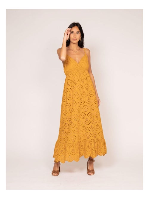 Robe longue broderie anglaise ISERE - Kiabi